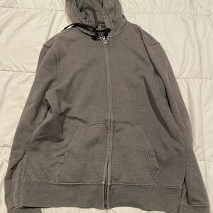 H&M hoodie grey Medium men